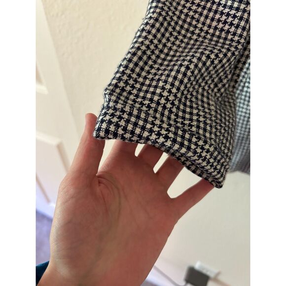 Vintage Prophecy Houndstooth One Button Blazer Jacket Women's 8‎ - Picture 7 of 8